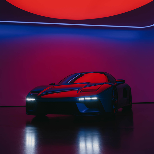 2026 JAS Motorsport Tensei Deep Blue Front View